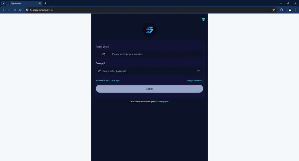 h5.spaceminer.top scam