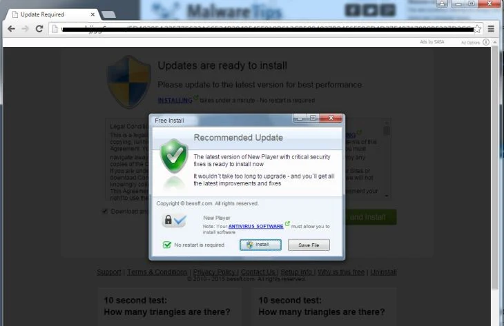downloadyourplayer.com virus