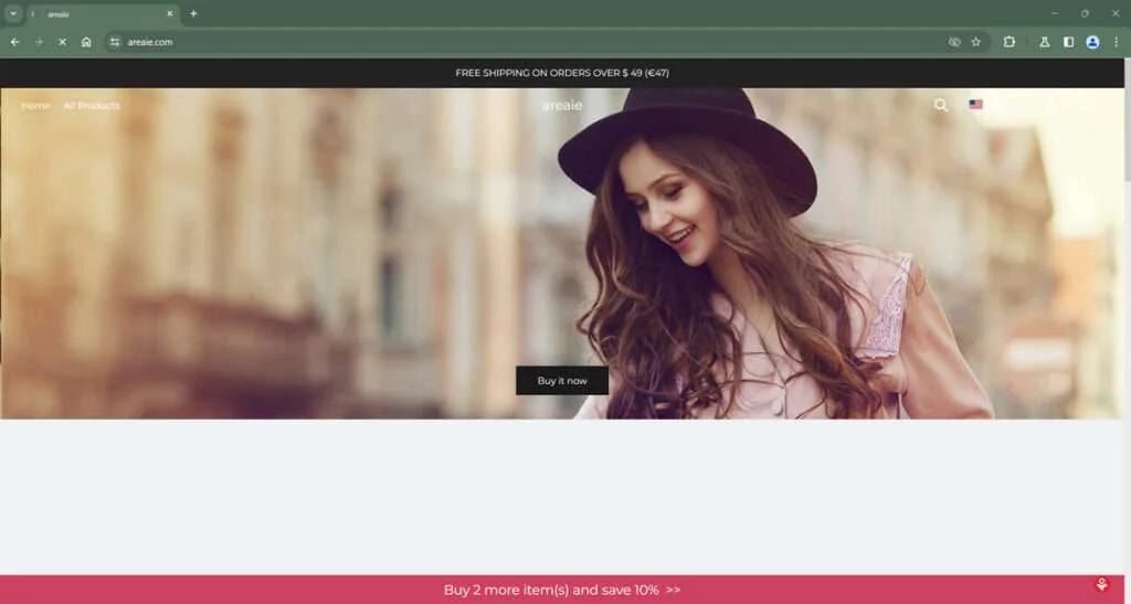 Areaie.com scam