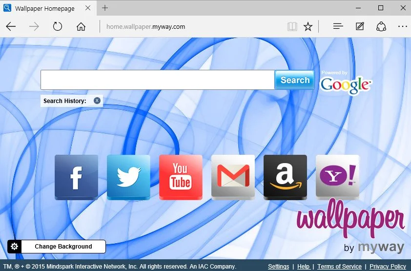 Home.wallpaper.myway.com virus