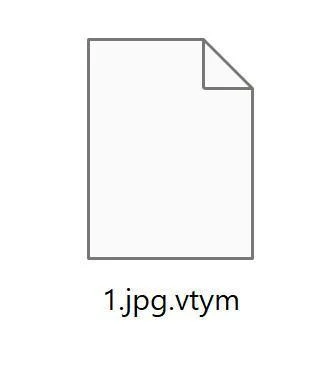 How to Remove VTYM Ransomware (Virus Removal Guide) 1 Image: VTYM files encrypted