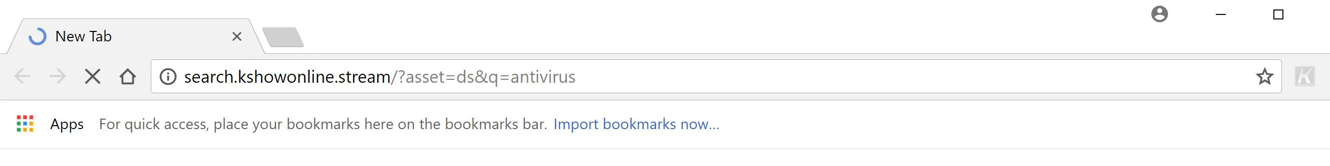 Search.kshowonline.stream redirect virus