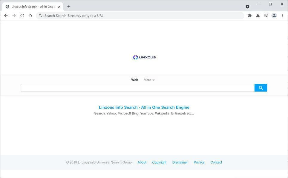 Remove Linxous.info browser redirect (Virus Removal Guide) 1 Image: Chrome browser is redirected through Linxous.info