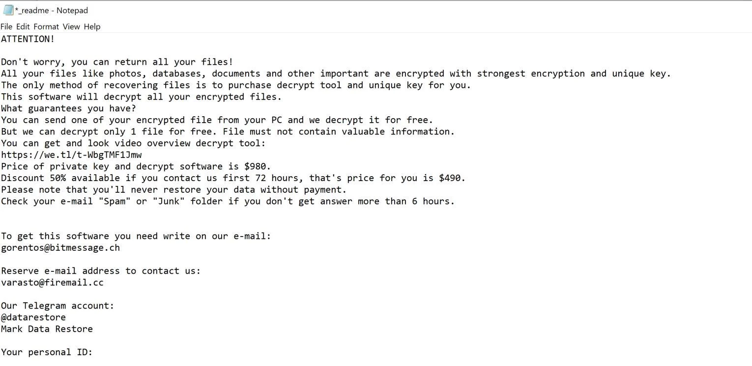 How to remove TODAR ransomware (Virus Removal Guide) 1 Image: Todar ransomware