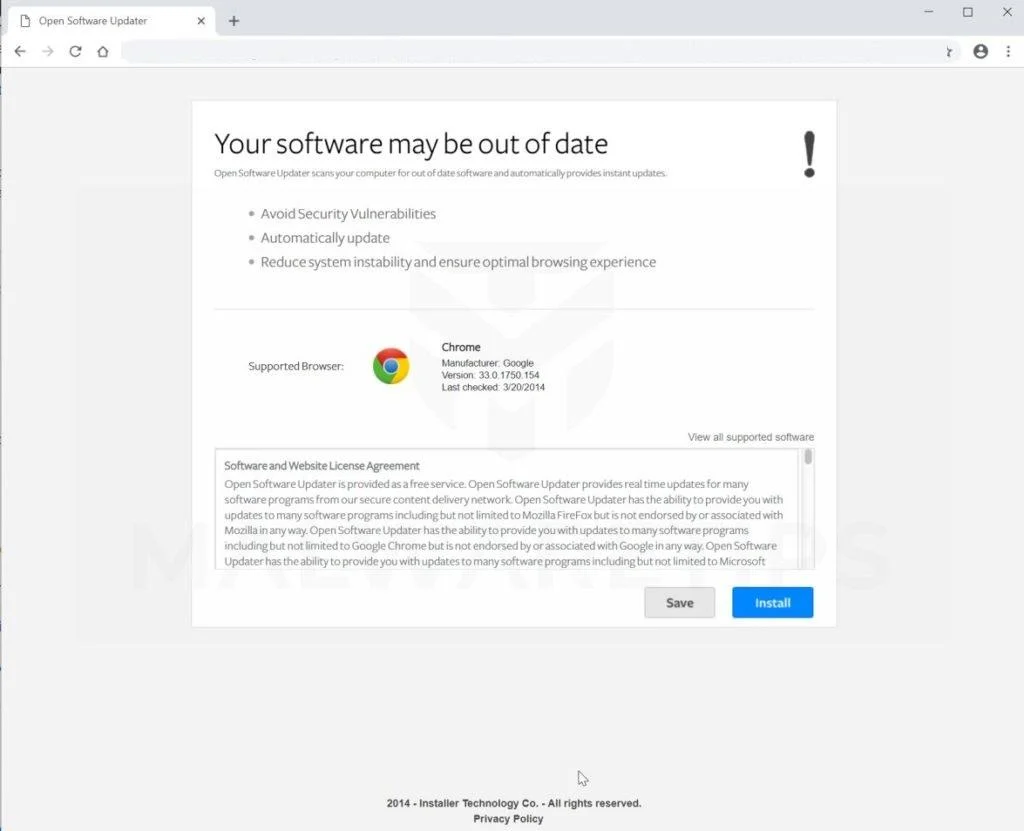 Remove Youreasterapps.com pop-up scam (Virus Removal Guide) 1 Image: Youreasterapps.com fake error messages