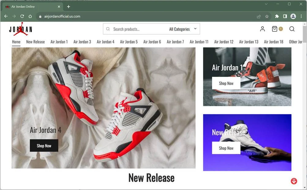 airjordanofficial.us.com scam