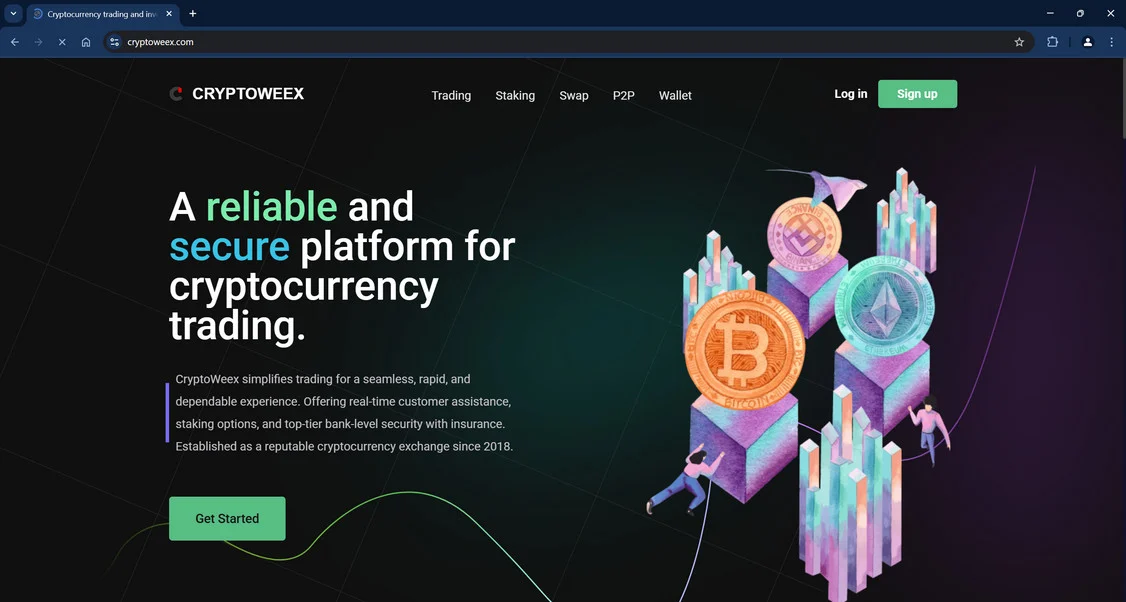CryptoWeex.com Crypto Scam - Our Breakdown of This Crypto Con 1 CryptoWeex scam