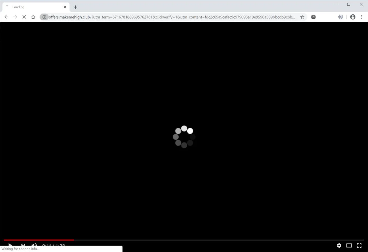 Remove Offers.makemehigh.club pop-up ads (Virus Removal Guide) 1 Image: Chrome browser is redirected to Offers.makemehigh.club
