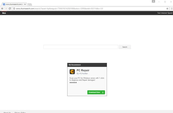 Chum Search redirect