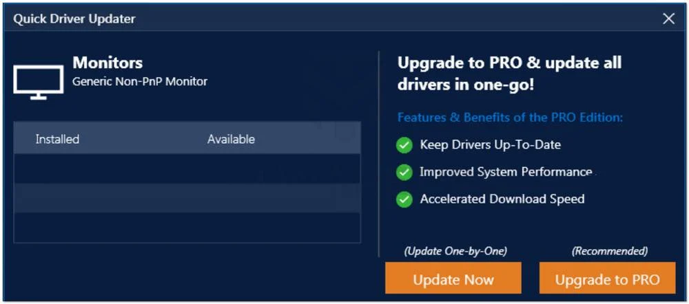 Remove Quick Driver Updater (Virus Removal Guide) 1 Image: Quick Driver Updater potentially unwanted program