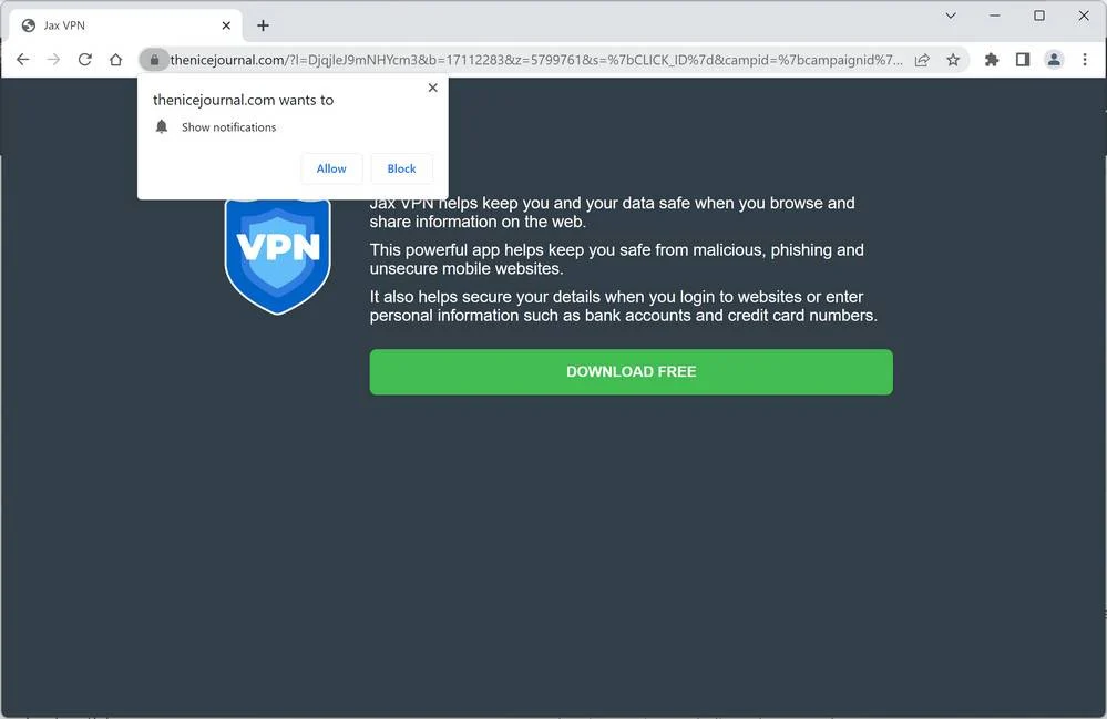 Image: Thenicejournal.com Ads