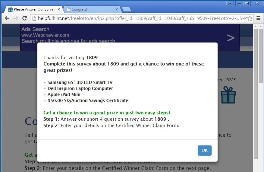 helpfulhint.net adware