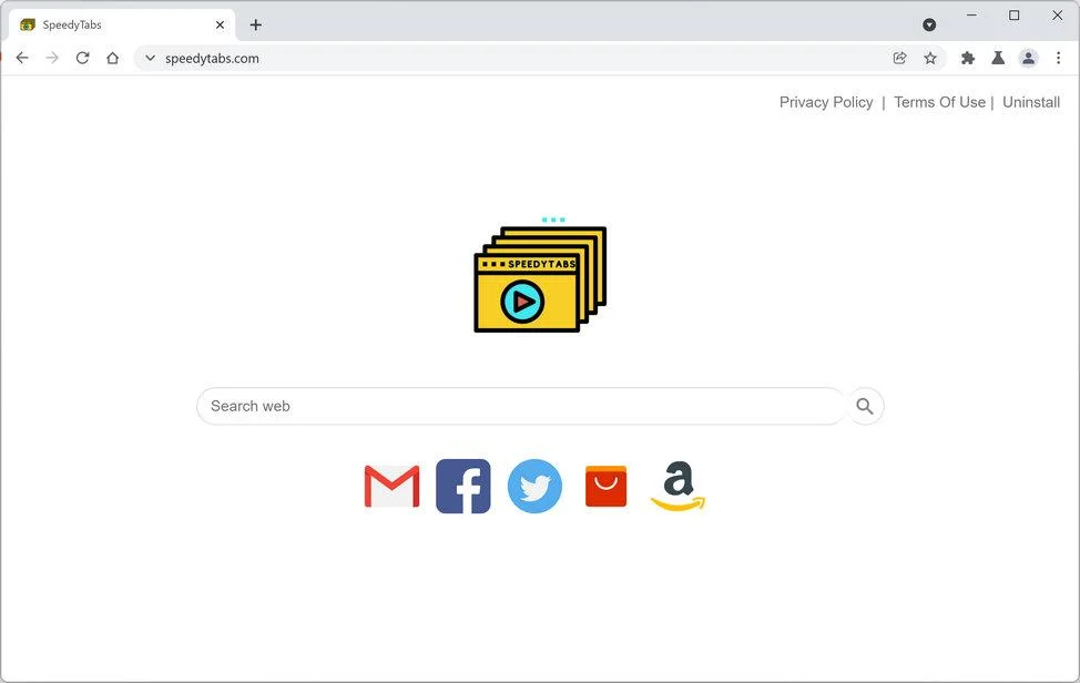 Remove SpeedyTabs browser hijacker (Virus Removal Guide) 1 Image: SpeedyTabs browser hijacker