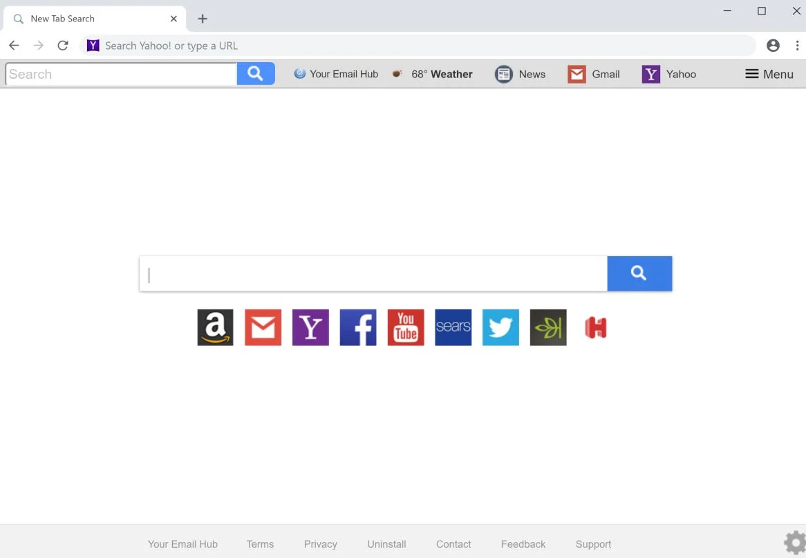 search.youremailhub.com redirect search.youremailhub.com redirect virus