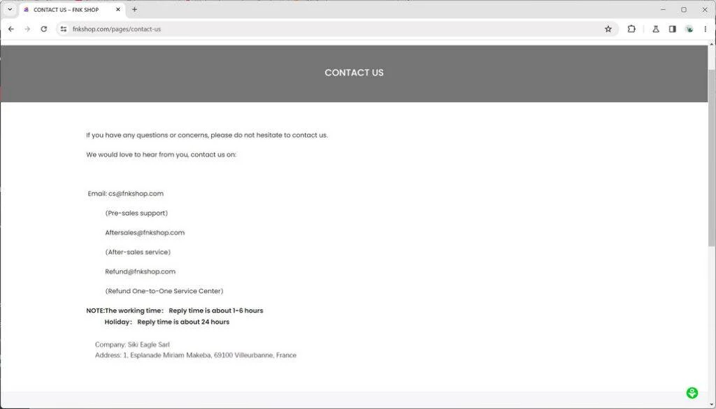 Fnkshop.com Scam: Red Flags of This High Risk Website 1 Fnkshop.com scam