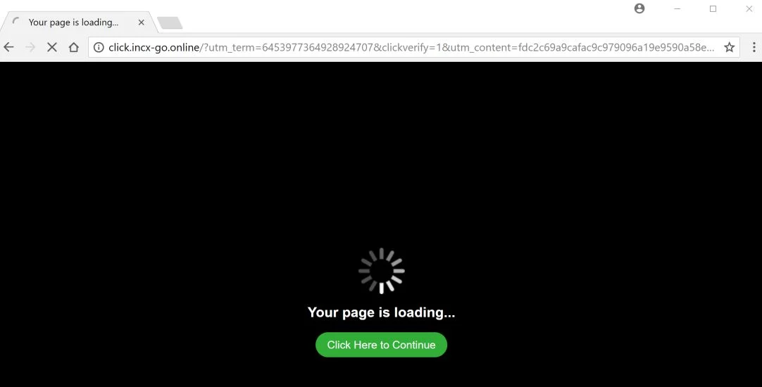 Click.incx-go.online redirect virus