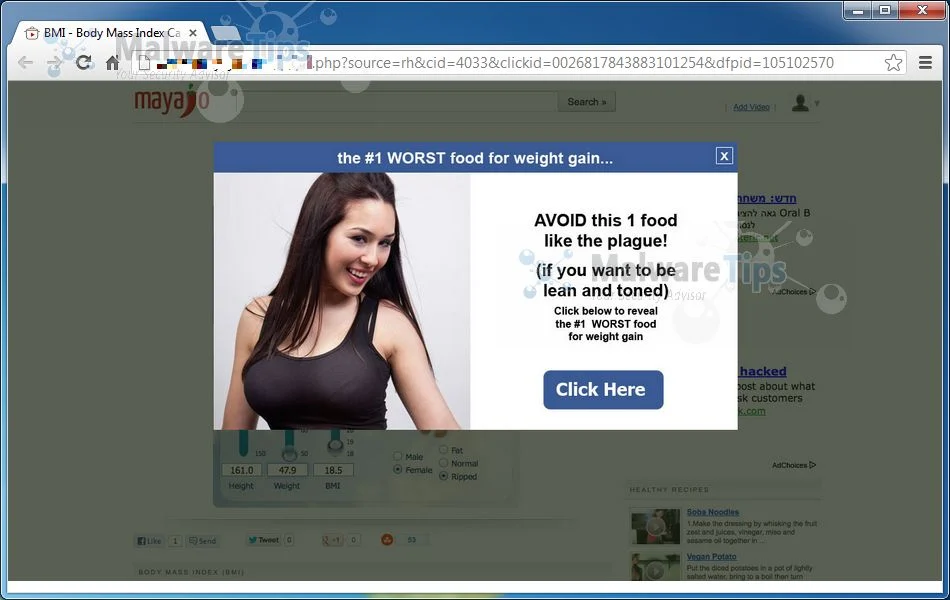 [Image: Cloud-connect.net popup ads]