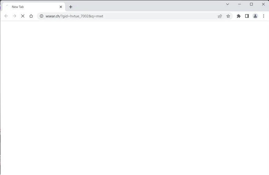 Image: Wsear.ch Browser Hijacker