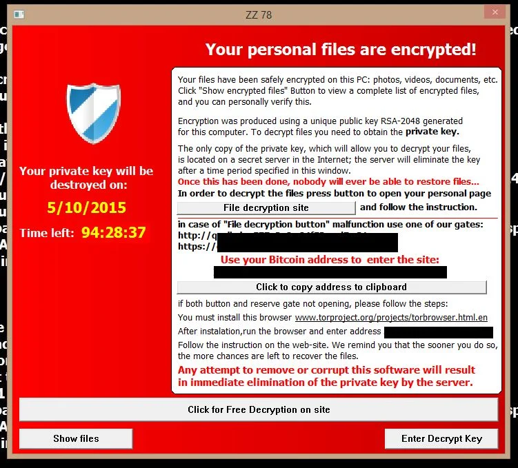 Alpha Crypt malware Alpha Crypt ransomware