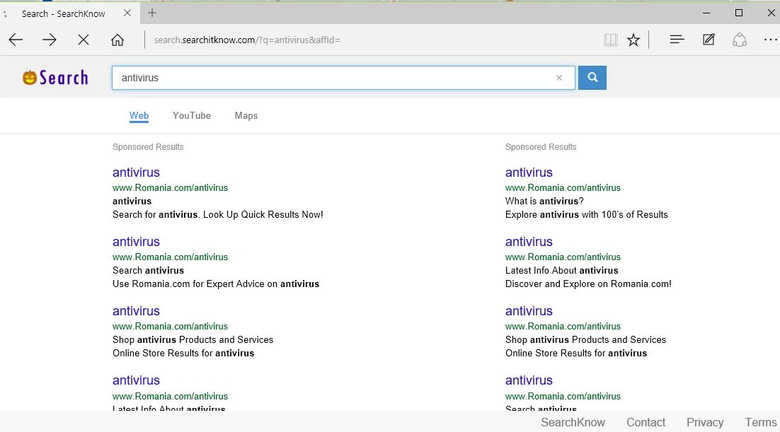 search.searchitknow.com redirect search.searchitknow.com virus