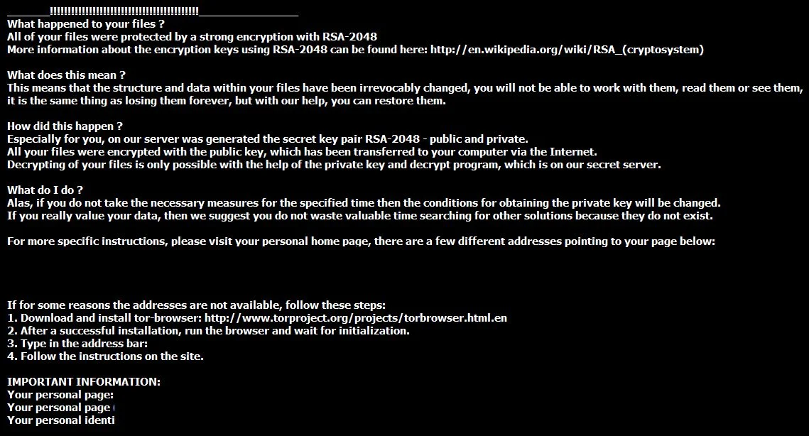 Restore_files.txt Virus