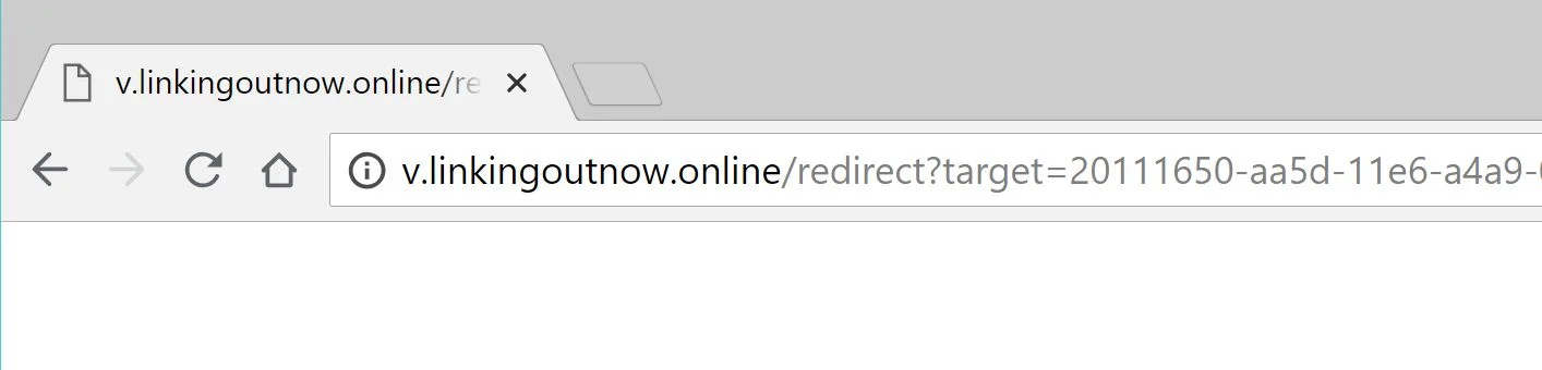 v.linkingoutnow.online pop-up redirect adware
