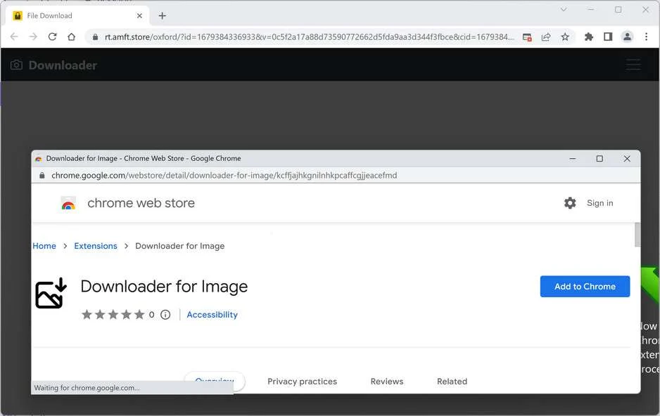 Image: Downloader For Image Chrome Extension