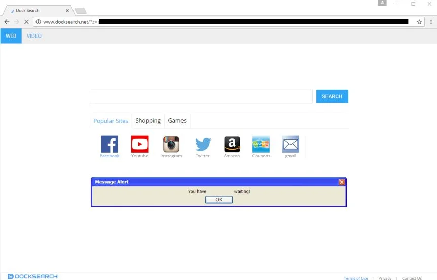 Dock Search virus