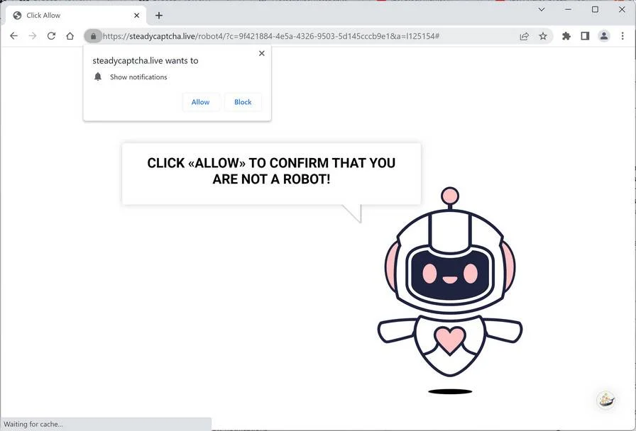 Image: Steady Captcha Live Ads