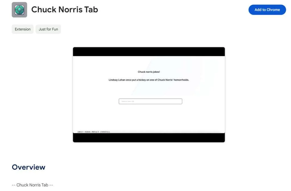 Chuck Norris Tab 1