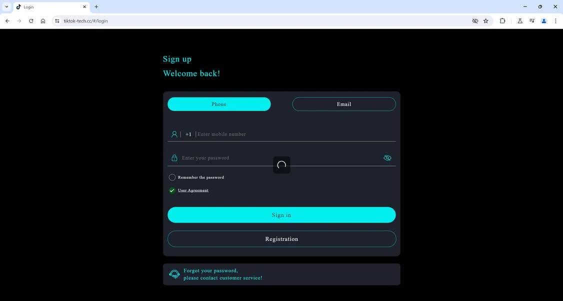 Tiktok-tech.cc scam