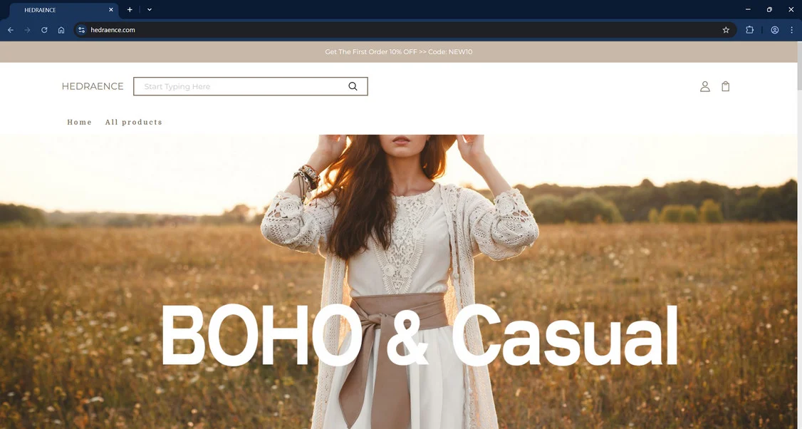 Hedraence.com Scam Store: What You Need To Know 1 Hedraence.com scam