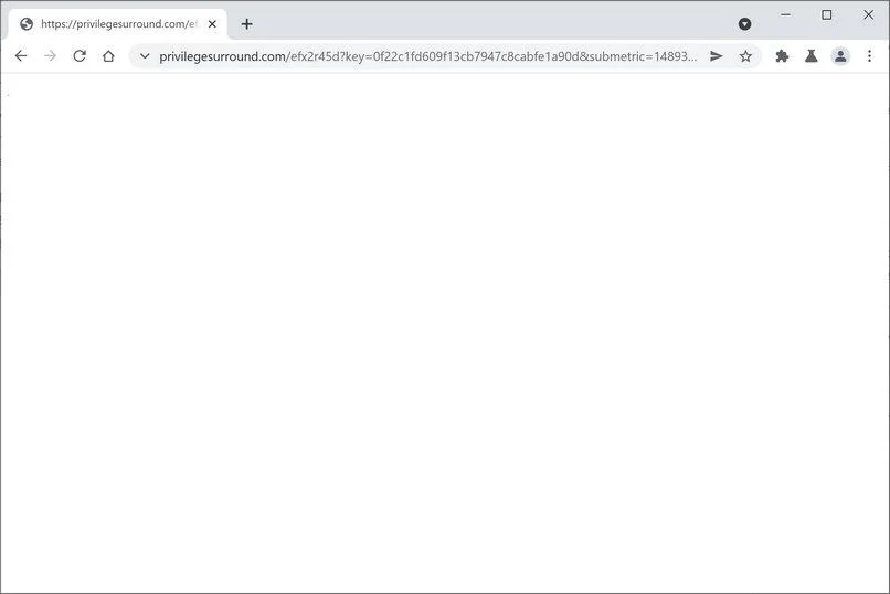 Remove Privilegesurround.com redirect (Virus Removal Guide) 1 Image: Chrome browser is redirected to Privilegesurround.com