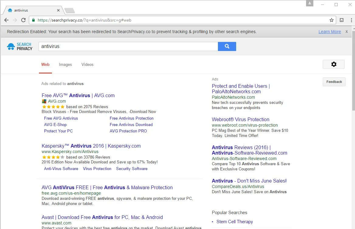 searchprivacy.co redirect searchprivacy.co hijacker