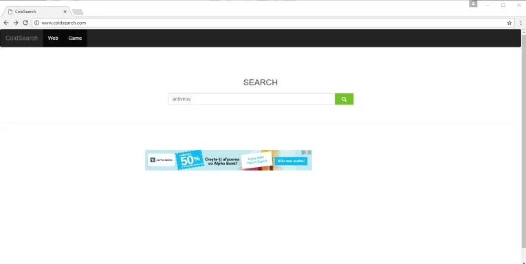 ColdSearch.com redirect ColdSearch.com virus
