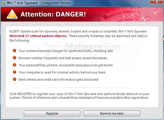 [Image: Win 7 Anti-Spyware 2013 Alert]