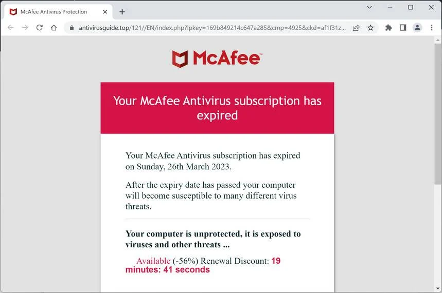 antivirusguide.top ad