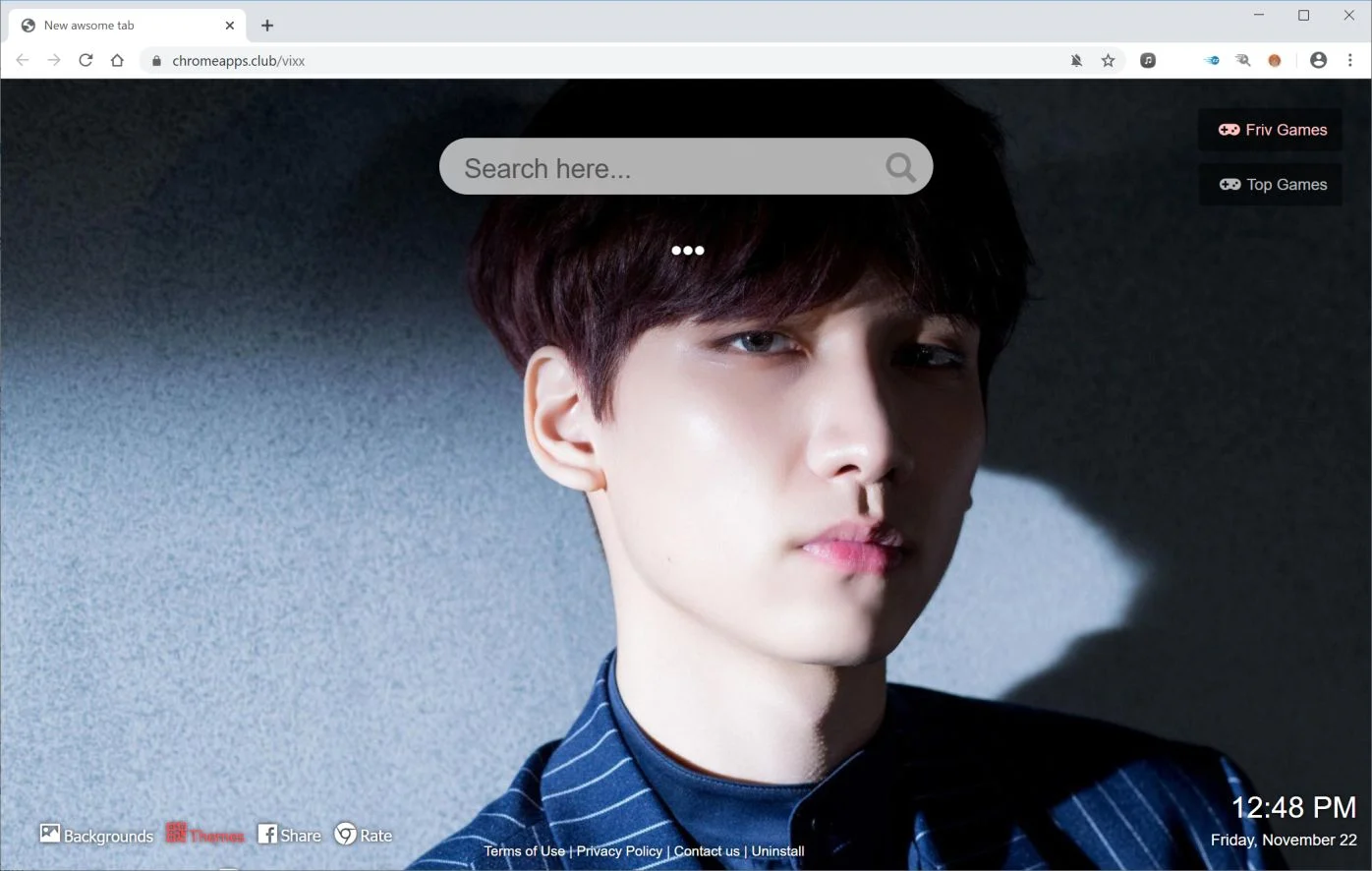 How to remove Chromeapps.club redirect (Virus Removal Guide) 1 Image: Chrome browser is redirected to Chromeapps.club