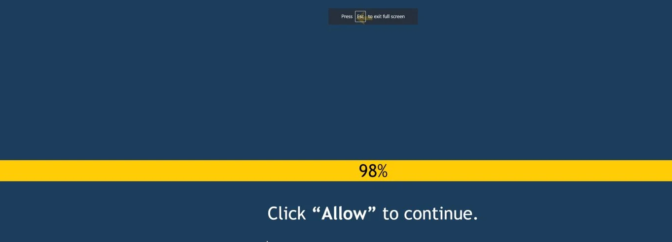 Image: Chrome browser is redirected to the Mobile-win.tech site