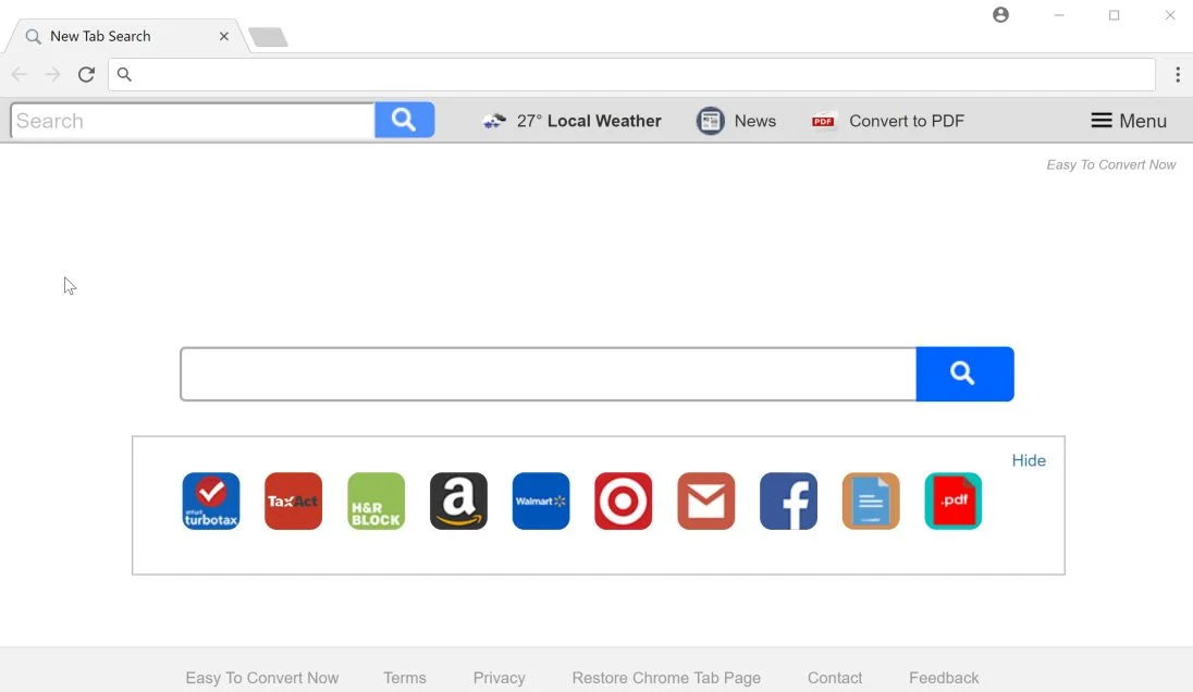 Search.heasytoconvertnow.com redirect virus