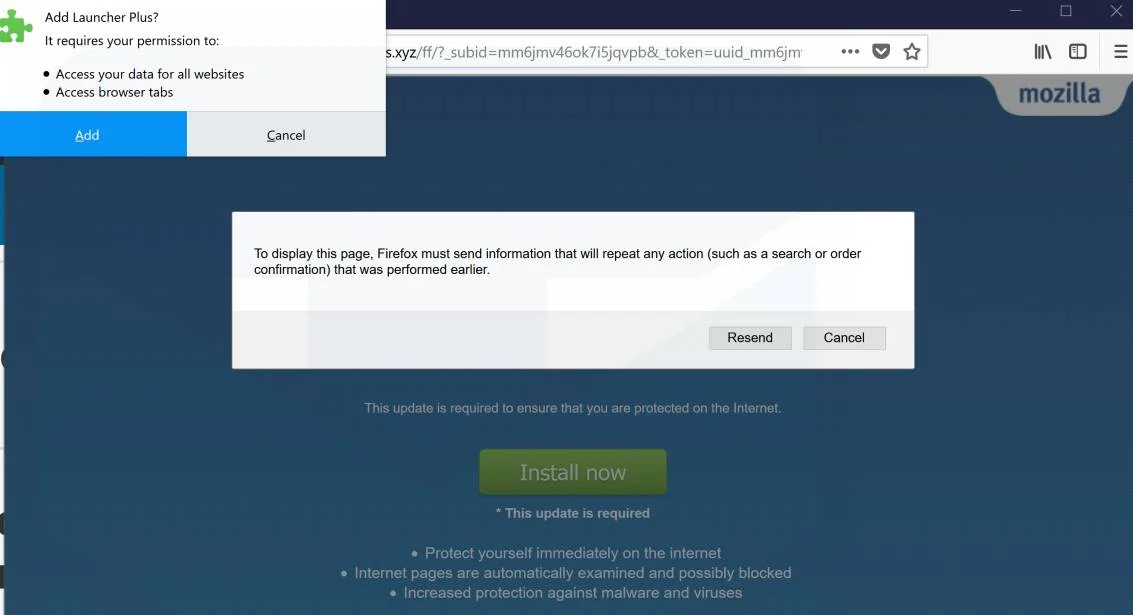 Launcher Plus by launcherplus.xyz scam