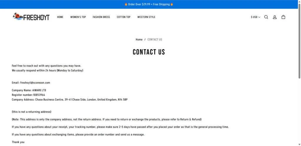 Freshoyt.com Review: Is Freshoyt.com A Scam Or Legit? 1 Freshoyt.com Scam