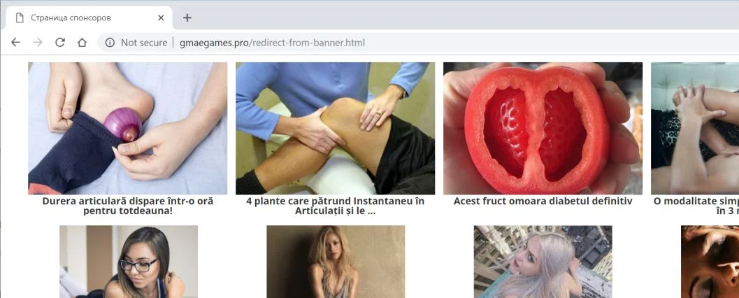 Gmaegames.pro redirect virus