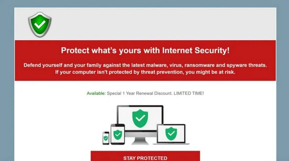 Avira - Your PC is infected with 5 viruses