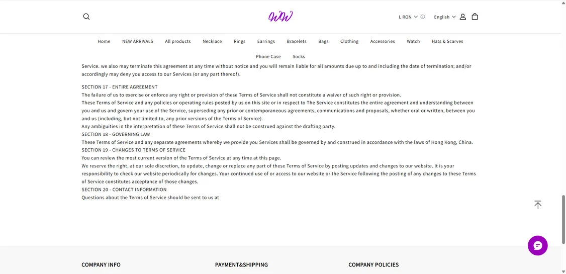 Vivijewellry.shop scam