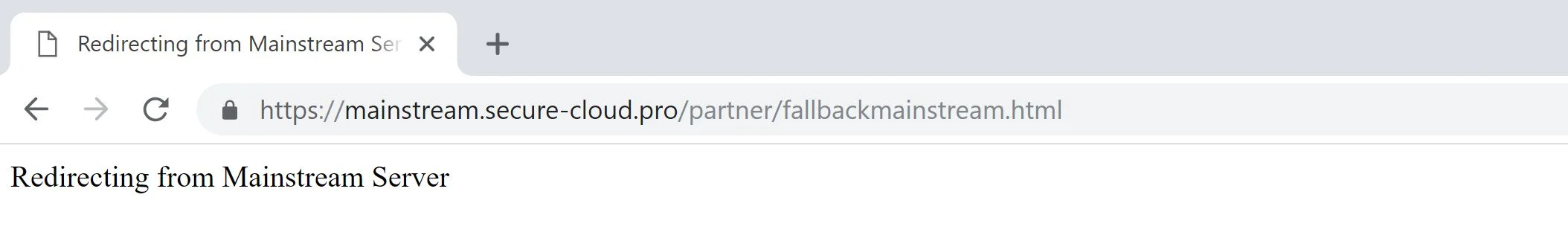 Secure-cloud.pro redirect virus
