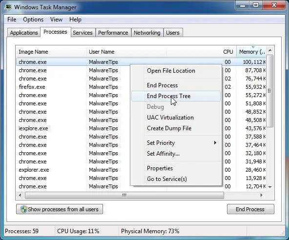 [Image: Search for iexplorer.exe, firefox.exe or chrome.exe]