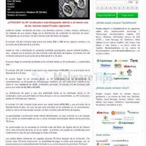 [Image: Cuerpo Nacional de Policia Ukash virus]