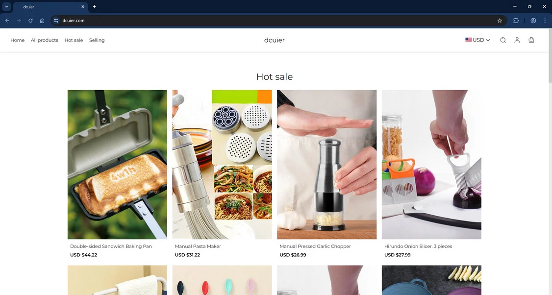 Dcuier.com Scam - Never Purchase Anything Here 1 Dcuier.com scam