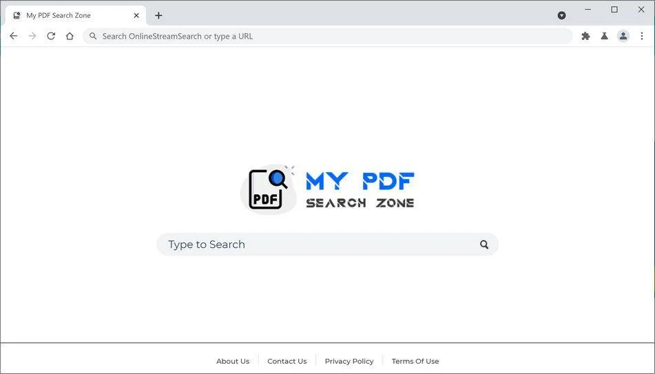 Remove My PDF Search Zone redirect (Virus Removal Guide) 1 Image: Chrome browser is redirected to My PDF Search Zone